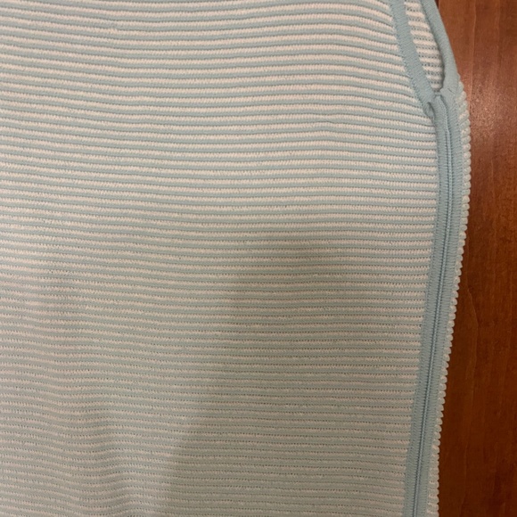 Line Bodycon Blue Dress - Picture 4 of 4